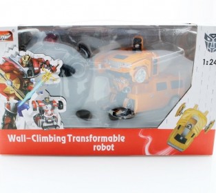 Р/У трансформер MZ Hummer H2 2829X 1/24 ездит по стенам