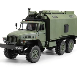 Радиоуправляемая машина WPL УРАЛ (зеленый) 6WD 2.4G 1/16 KIT