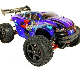 Радиоуправляемая трагги Remo Hobby S EVO-R Brushless UPGRADE (синяя) 4WD 2.4G 1/16 RTR