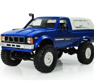 Радиоуправляемая машина WPL пикап Hilux (синяя) 4WD 2.4G 1/16 KIT