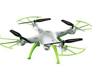 Р/У квадрокоптер Syma X5HW (белый) с FPV трансляцией Wi-Fi, барометр 2.4G RTF