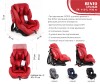 Автокресло BENTO ISOFIX+SPS, красный, группа 1+2+3 (9-36 кг)