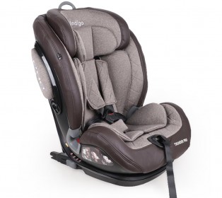 Автокресло THUNDER PRO ISOFIX+SPS, коричневый,  (гр. 1+2+3)