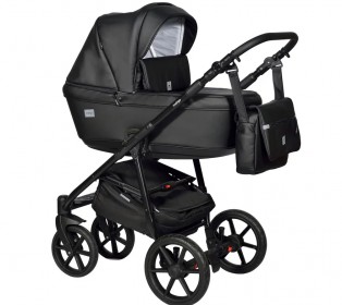 Коляска Indigo BROCO Eco+F 3в1 Черная