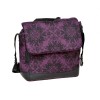 Коляска Indigo ADAGIO Limited 2в1, Сливовый + чёрная кожа