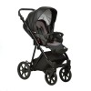 Коляска Indigo ADAGIO 2в1, Чёрная кожа