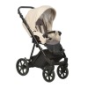 Коляска Indigo ADAGIO 2в1, Бежевая кожа
