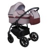 Коляска Alis ROAD+F 3в1 Ro 02 Бордовый+бордовая кожа