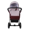 Коляска Alis ROAD+F 3в1 Ro 02 Бордовый+бордовая кожа