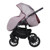 Коляска Alis ROAD+F 3в1 Ro 02 Бордовый+бордовая кожа