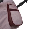 Коляска Alis ROAD+F 3в1 Ro 02 Бордовый+бордовая кожа