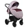 Коляска Alis ROAD+F 3в1 Ro 02 Бордовый+бордовая кожа