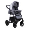 Коляска Alis ROAD+F 3в1 Ro 03 Серый+серая кожа