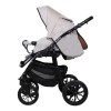 Коляска Alis ROAD+F 3в1 Ro 05 Бежевый+коричневая кожа