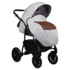 Коляска Alis ROAD+F 3в1 Ro 05 Бежевый+коричневая кожа
