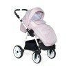 Коляска Indigo ALPINA+F 3в1 Al 02 Св.розовый+св.розовая кожа