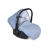 Коляска Indigo ALPINA+F 3в1 Al 02 Св.розовый+св.розовая кожа