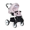 Коляска Indigo ALPINA+F 3в1 Al 02 Св.розовый+св.розовая кожа