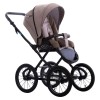 Коляска AroTeam MORENO SL 2в1, Св.розовый+т.пудра кожа