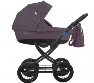 Коляска Aroteam COCOLINE 18 Prima 2в1, Фиолетовая кожа