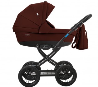 Коляска Aroteam COCOLINE 18 Prima 2в1, Бордовая кожа