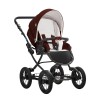 Коляска Aroteam COCOLINE 18 Prima 2в1, Бордовая кожа