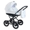 Коляска Aroteam COCOLINE 18 Prima 2в1, Белая кожа