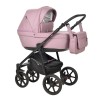 Коляска Indigo BROCO Eco 2в1, Тёмная пудра, кожа