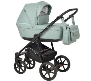 Коляска Indigo BROCO Eco 2в1, Шалфей кожа