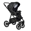 Коляска Indigo BROCO Eco 2в1, Чёрная кожа