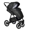 Коляска Indigo BROCO Eco 2в1, Чёрная кожа