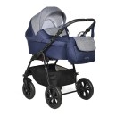 Коляска Indigo CHARLOTTE 18 F 3в1 Ch 32 Темно синий+джинс