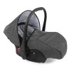 Коляска Indigo CHARLOTTE 18 F 3в1 Ch 35 Серый+мятный