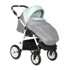 Коляска Indigo CHARLOTTE 18 F 3в1 Ch 35 Серый+мятный