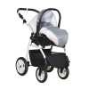 Коляска Indigo CHARLOTTE 18 F 3в1 Ch 36 Серый+св.розовый