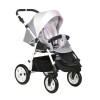 Коляска Indigo CHARLOTTE 18 F 3в1 Ch 36 Серый+св.розовый