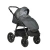Коляска Indigo CHARLOTTE 18 F 3в1 Ch 38 Черный+черный узор