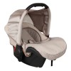 Коляска Alis CAMARO F 3в1 Cm 01 Бежевый узор+св.бежевая кожа