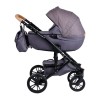 Коляска Alis CAMARO F 3в1 Cm 03 Фиолетовый узор+фиолетовая кожа