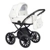 Коляска Indigo BROCO Eco Plus 14, Белая кожа