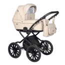 Коляска Indigo BROCO Eco Plus 14, Бежевая кожа