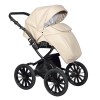 Коляска Indigo BROCO Eco Plus 14, Бежевая кожа