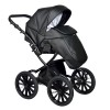 Коляска Indigo BROCO Eco Plus 14, Черная кожа