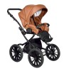 Коляска Indigo BROCO Eco Plus 14, Коричневая кожа