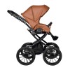 Коляска Indigo BROCO Eco Plus 14, Коричневая кожа