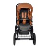 Коляска Indigo BROCO Eco Plus 14, Коричневая кожа