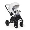 Коляска Indigo ENIGMA 2в1, Белая кожа