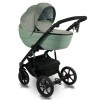Коляска Bexa IDEAL 2в1, Шалфей+шалфей кожа
