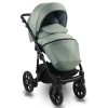 Коляска Bexa IDEAL 2в1, Шалфей+шалфей кожа