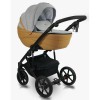 Коляска Bexa IDEAL 2в1, Серый+рыжая кожа